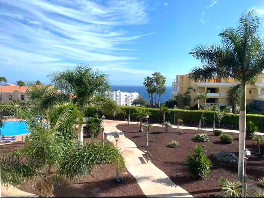 Ferienwohnung Elegant Colonial Style Ocean View Golf Del Sur San Miguel de Abona Exterior foto